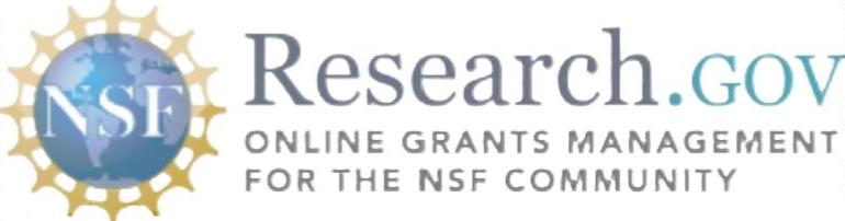 Research.gov Logo Research.gov Logo