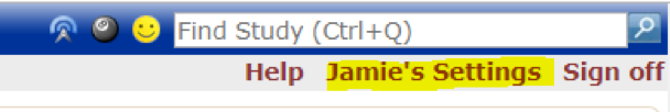 Imageof the IRB Manager Personalized Like with the area described highlighted