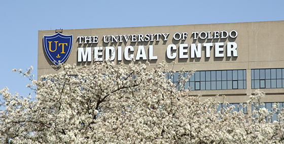 UTMC building in Spring