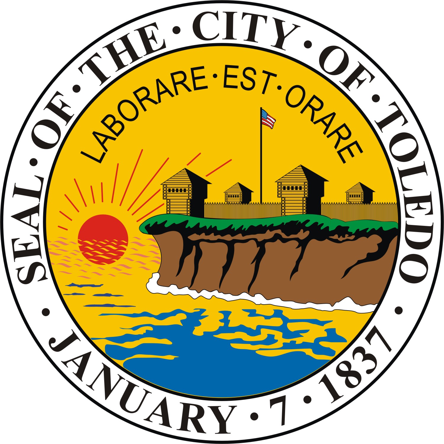 Seal of the City of Toledo