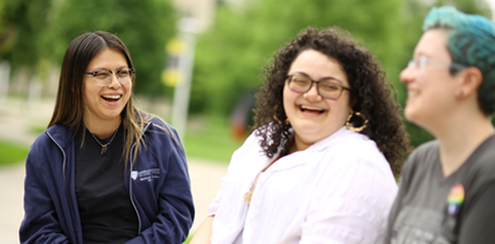 Two students at UToledo's National Coming Out event