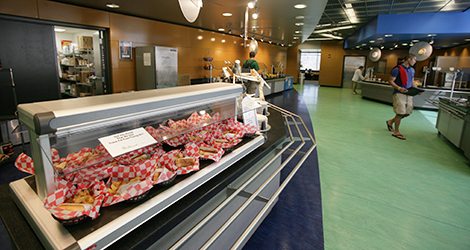Parks tower dining hall