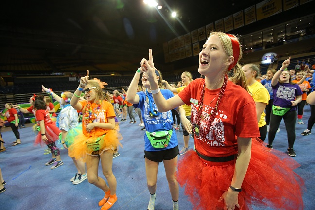 girls dance in tutus