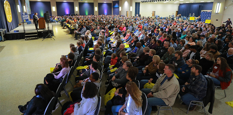 Event in the SU auditorium