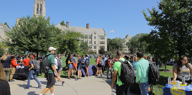 Student involvement fair