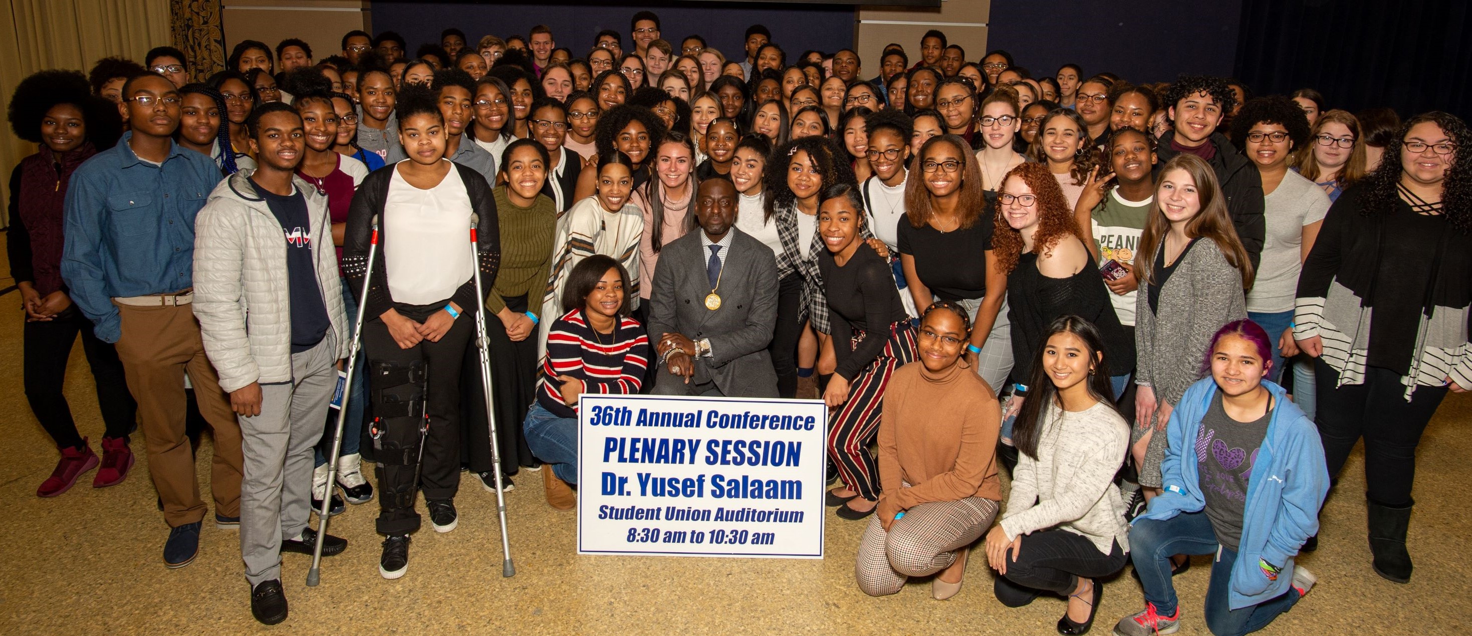 2020 Conference speaker and students