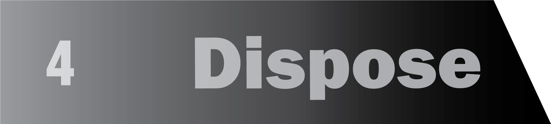 Dispose button