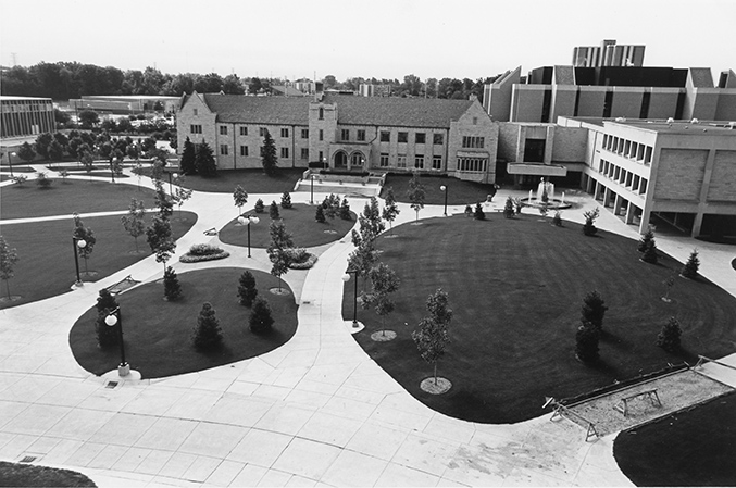 Historical photo of Centennial Mall
